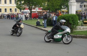 Teilnehmer Motorradschaufahrt Laa 2008